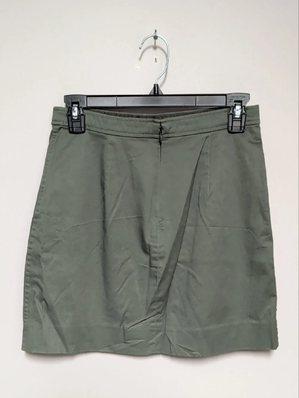 J. Crew Olive Green Mini Skirt